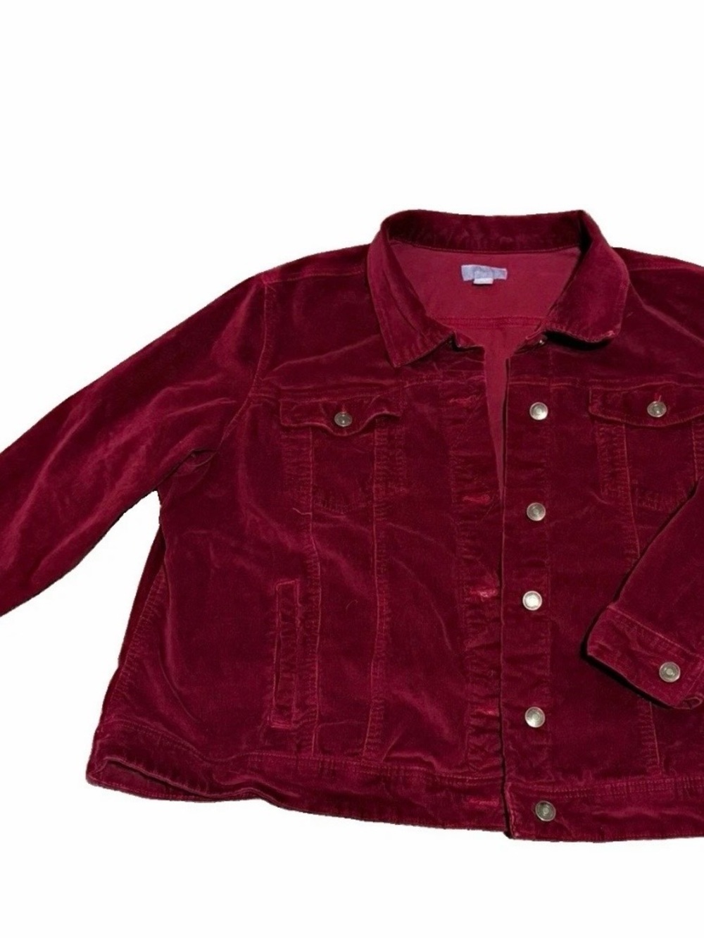 Laura Scott Kids Wine Corduroy Jacket